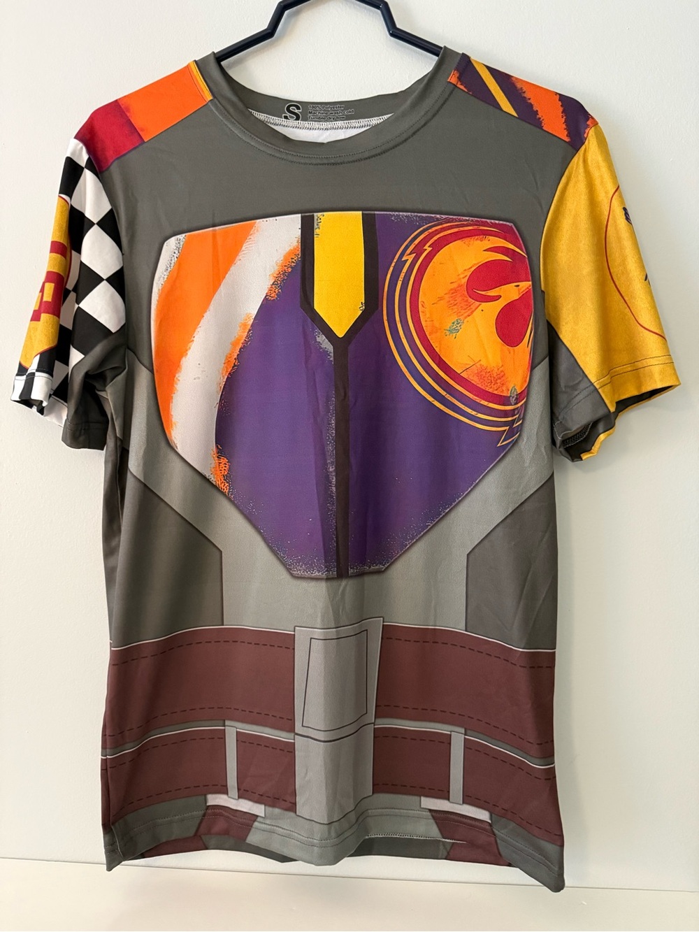 PinkVillageArt Sabine Wren Costume Armor Athletic T-Shirt Small
